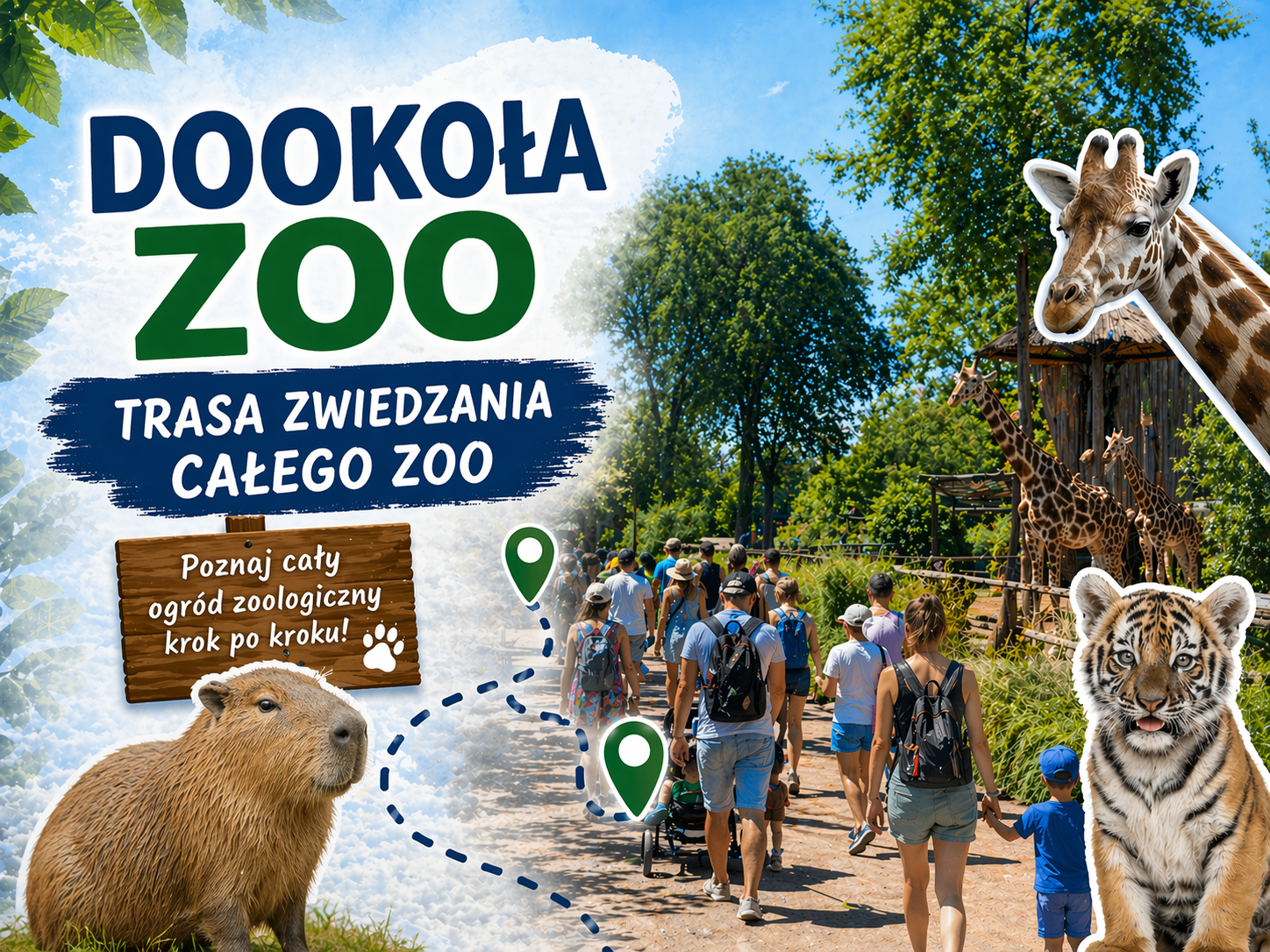 Obiekt Dookoła zoo (wejście bramą boczną)